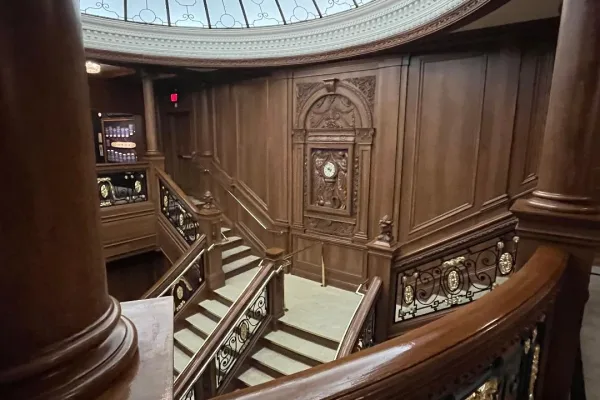 Branson’s Titanic Museum Attraction Grand Staircase