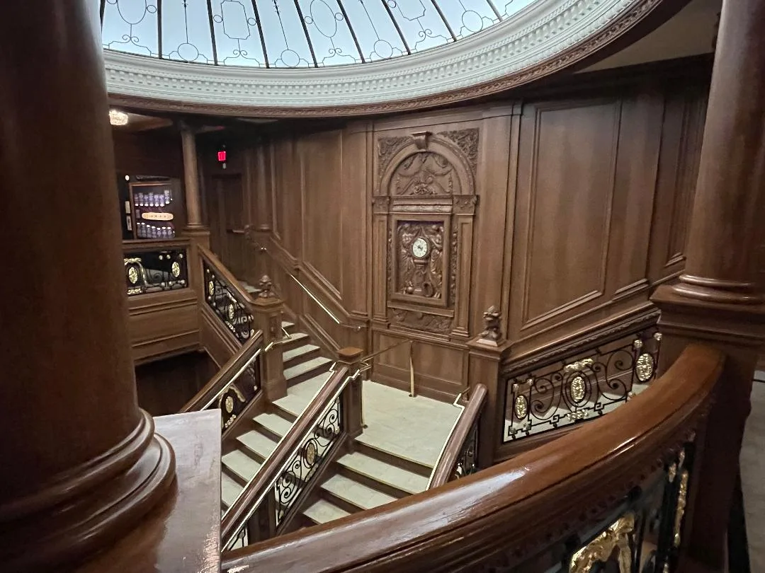 Branson’s Titanic Museum Attraction Grand Staircase